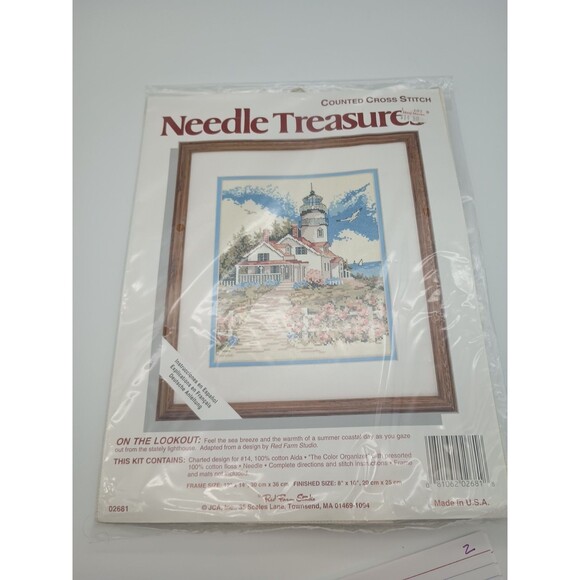 Needle Treasures On The Lookout 02681 Counted Cross Stitch Kit 8x10 New Sealed - Picture 2 of 4